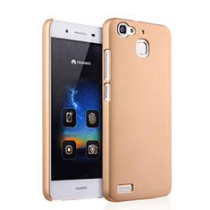 Funda Dura Plastico Rigida Mate para Huawei Enjoy 5S Oro