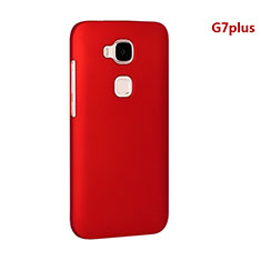 Funda Dura Plastico Rigida Mate para Huawei G7 Plus Rojo