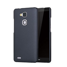 Funda Dura Plastico Rigida Mate para Huawei Mate 7 Gris