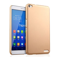 Funda Dura Plastico Rigida Mate para Huawei MediaPad X2 Oro