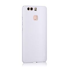 Funda Dura Plastico Rigida Mate para Huawei P9 Plus Blanco