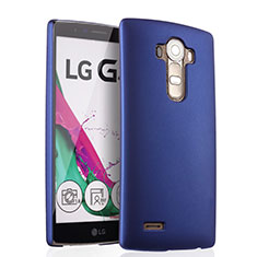 Funda Dura Plastico Rigida Mate para LG G4 Azul