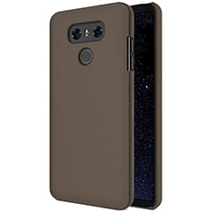 Funda Dura Plastico Rigida Mate para LG G6 Marron