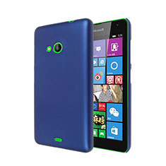 Funda Dura Plastico Rigida Mate para Microsoft Lumia 535 Azul