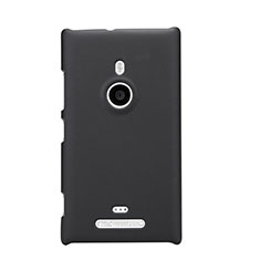 Funda Dura Plastico Rigida Mate para Nokia Lumia 925 Negro