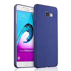 Funda Dura Plastico Rigida Mate para Samsung Galaxy A7 (2016) A7100 Azul