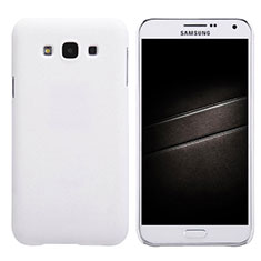 Funda Dura Plastico Rigida Mate para Samsung Galaxy E7 SM-E700 E7000 Blanco