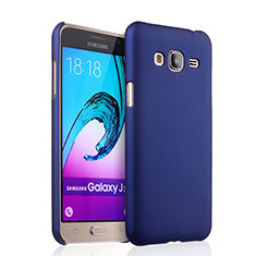 Funda Dura Plastico Rigida Mate para Samsung Galaxy J3 (2016) J320F J3109 Azul