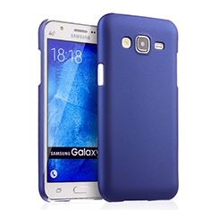 Funda Dura Plastico Rigida Mate para Samsung Galaxy J5 SM-J500F Azul