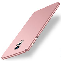Funda Dura Plastico Rigida Mate para Samsung Galaxy J7 Plus Oro Rosa