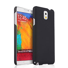 Funda Dura Plastico Rigida Mate para Samsung Galaxy Note 3 N9000 Negro