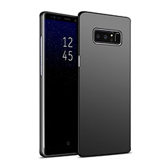 Funda Dura Plastico Rigida Mate para Samsung Galaxy Note 8 Duos N950F Negro