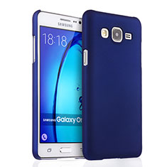 Funda Dura Plastico Rigida Mate para Samsung Galaxy On5 Pro Azul