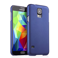 Funda Dura Plastico Rigida Mate para Samsung Galaxy S5 G900F G903F Azul