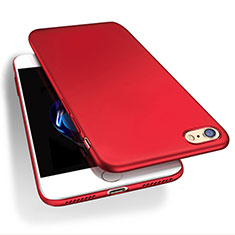 Funda Dura Plastico Rigida Mate Q03 para Apple iPhone 7 Rojo