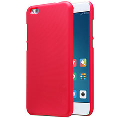 Funda Dura Plastico Rigida Perforada para Xiaomi Mi 5C Rojo