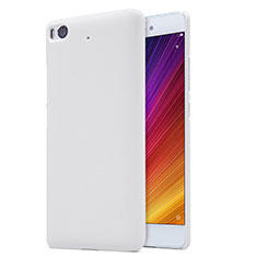 Funda Dura Plastico Rigida Perforada para Xiaomi Mi 5S 4G Blanco