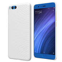 Funda Dura Plastico Rigida Perforada para Xiaomi Mi Note 3 Blanco