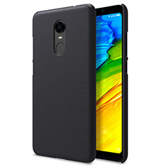 Funda Dura Plastico Rigida Perforada para Xiaomi Redmi 5 Plus Negro