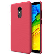 Funda Dura Plastico Rigida Perforada para Xiaomi Redmi 5 Rojo