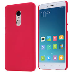 Funda Dura Plastico Rigida Perforada para Xiaomi Redmi Note 4 Rojo