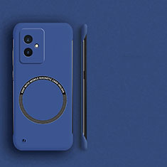 Funda Dura Plastico Rigida Sin Marco Carcasa Mate con Mag-Safe Magnetic para Huawei Honor 100 5G Azul