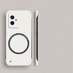 Funda Dura Plastico Rigida Sin Marco Carcasa Mate con Mag-Safe Magnetic para Huawei Honor 100 5G Blanco