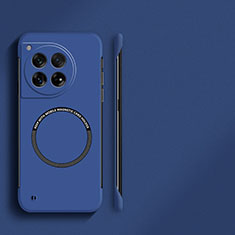 Funda Dura Plastico Rigida Sin Marco Carcasa Mate con Mag-Safe Magnetic para OnePlus 12 5G Azul