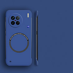 Funda Dura Plastico Rigida Sin Marco Carcasa Mate con Mag-Safe Magnetic para Vivo X90 5G Azul