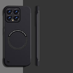Funda Dura Plastico Rigida Sin Marco Carcasa Mate con Mag-Safe Magnetic para Xiaomi Mi 14 5G Negro