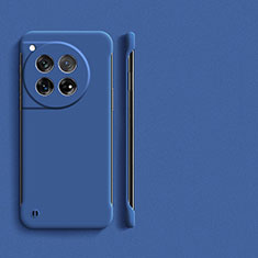Funda Dura Plastico Rigida Sin Marco Carcasa Mate P01 para OnePlus 12 5G Azul