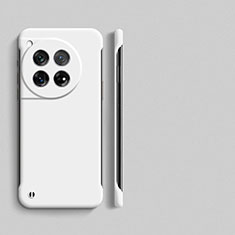 Funda Dura Plastico Rigida Sin Marco Carcasa Mate P01 para OnePlus Ace 3 5G Blanco