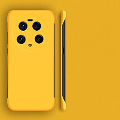 Funda Dura Plastico Rigida Sin Marco Carcasa Mate P01 para Xiaomi Mi 13 Ultra 5G Amarillo
