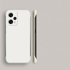 Funda Dura Plastico Rigida Sin Marco Carcasa Mate P01 para Xiaomi Poco F5 5G Blanco
