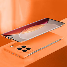 Funda Dura Plastico Rigida Sin Marco Carcasa Mate P03 para Vivo X90 Pro 5G Naranja