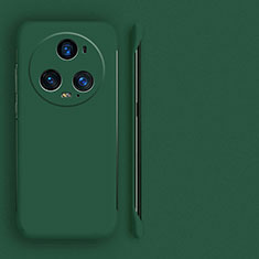 Funda Dura Plastico Rigida Sin Marco Carcasa Mate para Huawei Honor Magic5 Pro 5G Verde Noche