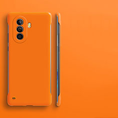 Funda Dura Plastico Rigida Sin Marco Carcasa Mate para Huawei Nova Y71 Naranja