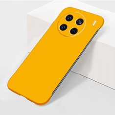 Funda Dura Plastico Rigida Sin Marco Carcasa Mate para Vivo X90 Pro 5G Amarillo