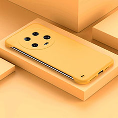Funda Dura Plastico Rigida Sin Marco Carcasa Mate para Xiaomi Mi 13 Ultra 5G Amarillo