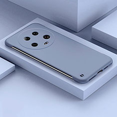 Funda Dura Plastico Rigida Sin Marco Carcasa Mate para Xiaomi Mi 13 Ultra 5G Gris Lavanda