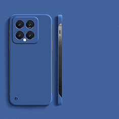 Funda Dura Plastico Rigida Sin Marco Carcasa Mate para Xiaomi Mi 14 Pro 5G Azul