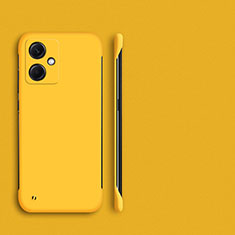 Funda Dura Plastico Rigida Sin Marco Carcasa Mate para Xiaomi Redmi Note 12R Pro 5G Amarillo
