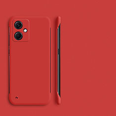 Funda Dura Plastico Rigida Sin Marco Carcasa Mate para Xiaomi Redmi Note 12R Pro 5G Rojo