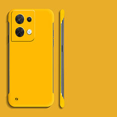 Funda Dura Plastico Rigida Sin Marco Carcasa Mate para Xiaomi Redmi Note 13 5G Amarillo