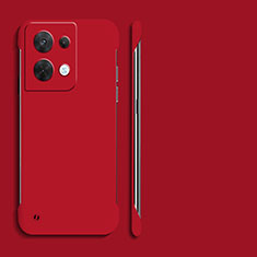 Funda Dura Plastico Rigida Sin Marco Carcasa Mate para Xiaomi Redmi Note 13 5G Rojo