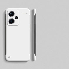 Funda Dura Plastico Rigida Sin Marco Carcasa Mate para Xiaomi Redmi Note 13 Pro+ Plus 5G Blanco