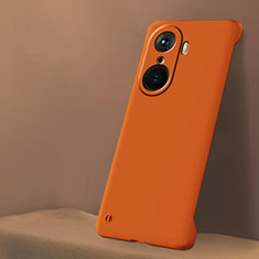 Funda Dura Plastico Rigida Sin Marco Carcasa Mate Z01 para Huawei Honor 60 5G Naranja