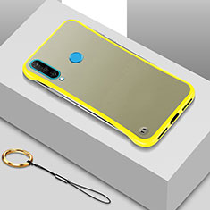 Funda Dura Ultrafina Carcasa Transparente Mate H01 para Huawei P30 Lite Amarillo