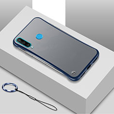 Funda Dura Ultrafina Carcasa Transparente Mate H01 para Huawei P30 Lite New Edition Azul