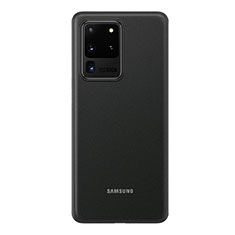 Funda Dura Ultrafina Carcasa Transparente Mate H01 para Samsung Galaxy S20 Ultra 5G Gris